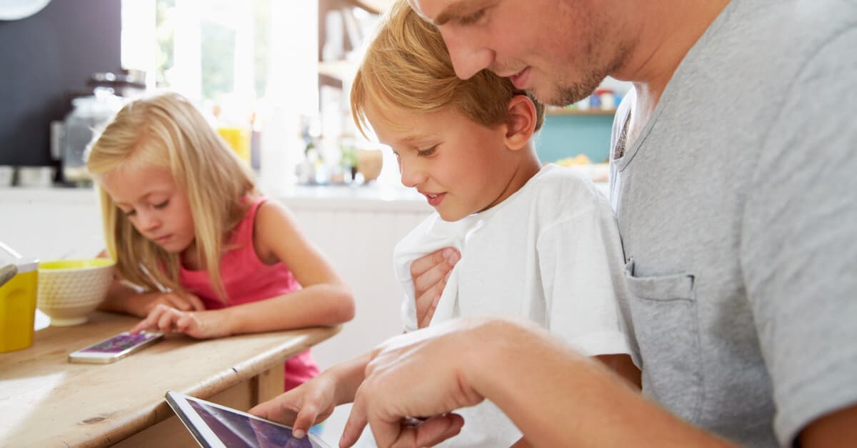 This is the image for: How to choose a phone for children